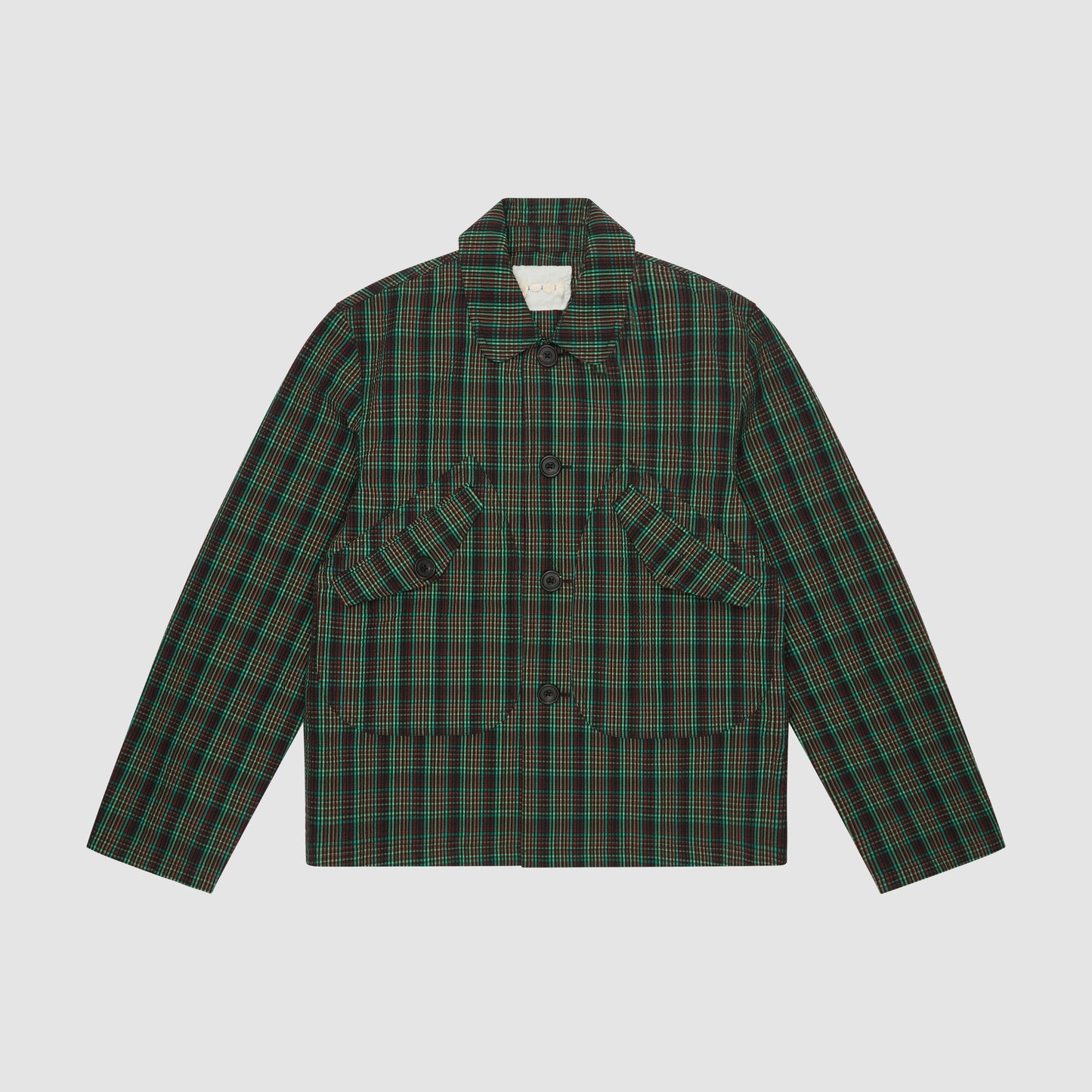 THE ORCHARD JACKET - GERANIUM CHECK