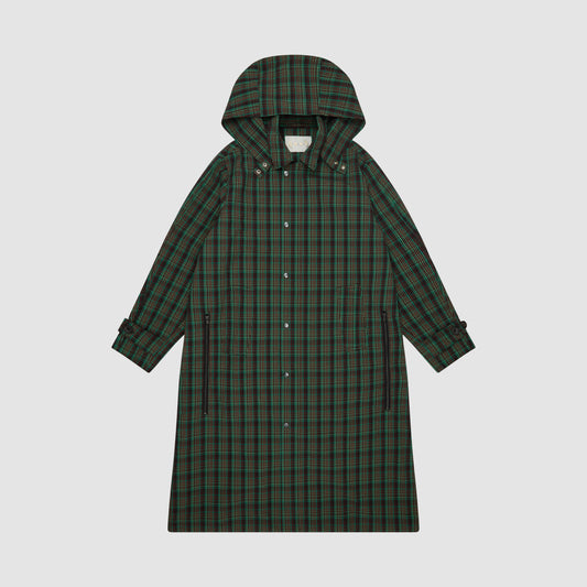 THE DITCHLING COAT - GERANIUM CHECK