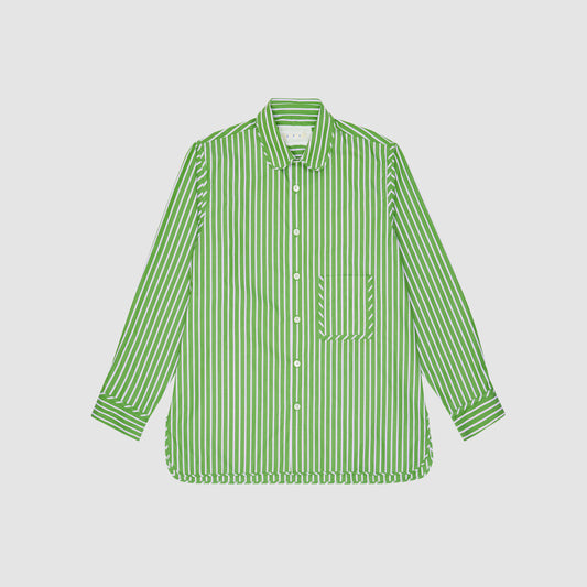 GARDENERS SHIRT - SPEARMINT STRIPE