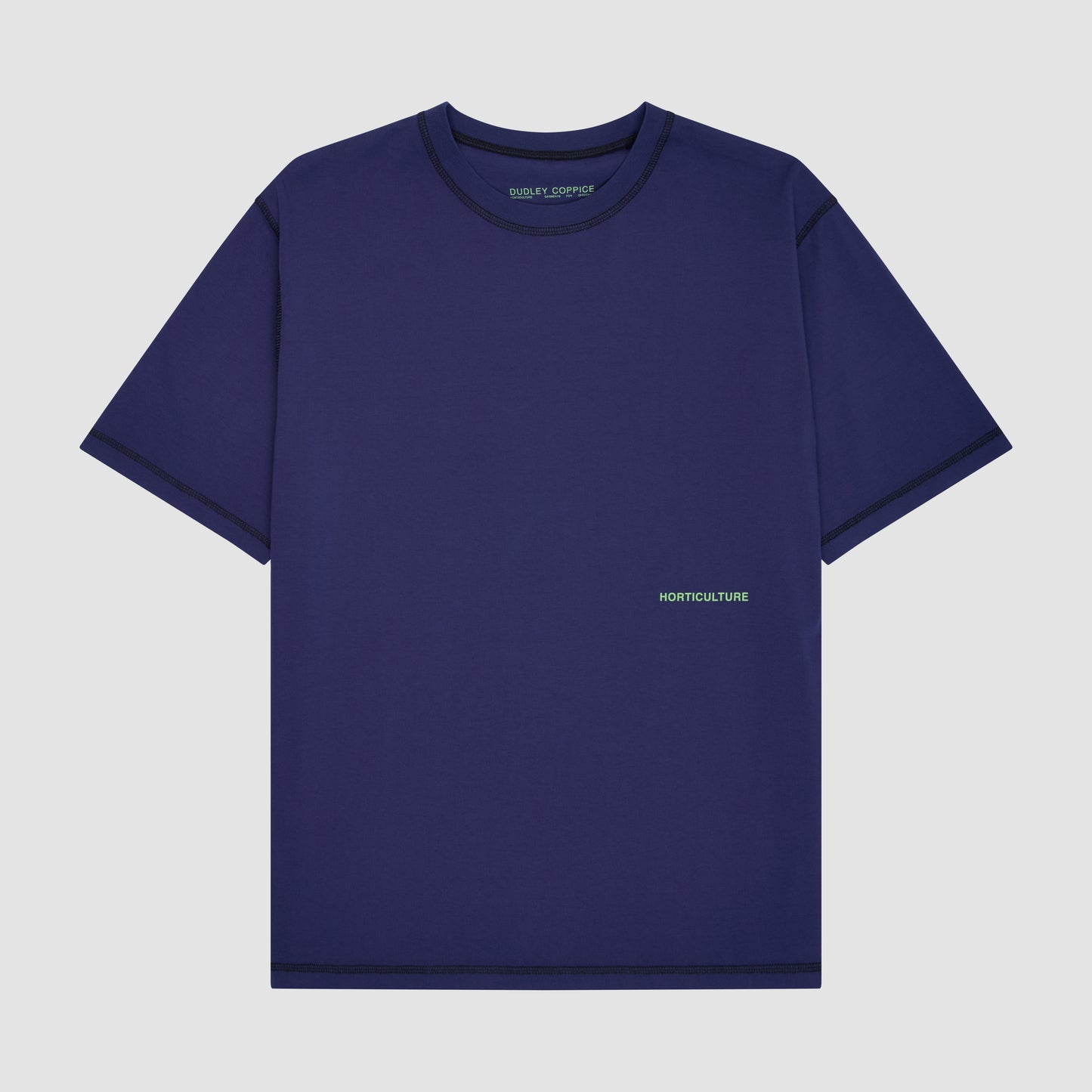 HORTICULTURE T-SHIRT - SLOE NAVY