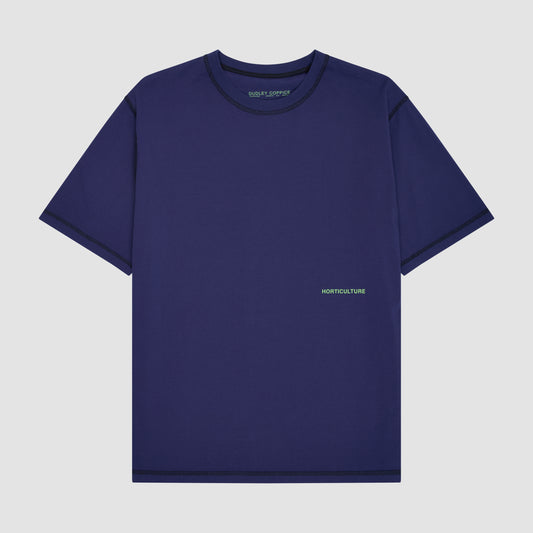 HORTICULTURE T-SHIRT - SLOE NAVY