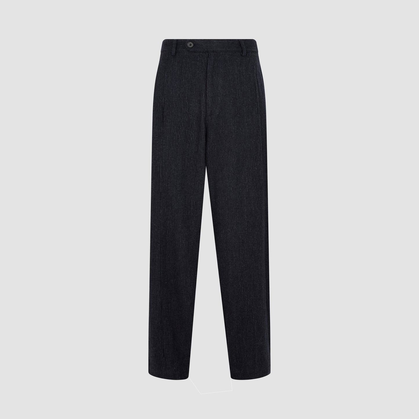 THE PLEATED TROUSERS - CHALK STRIPE