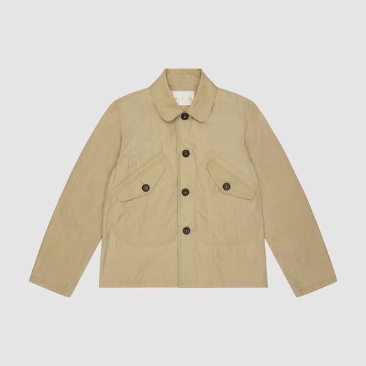 THE ORCHARD JACKET - SANDSTONE TAFFETA