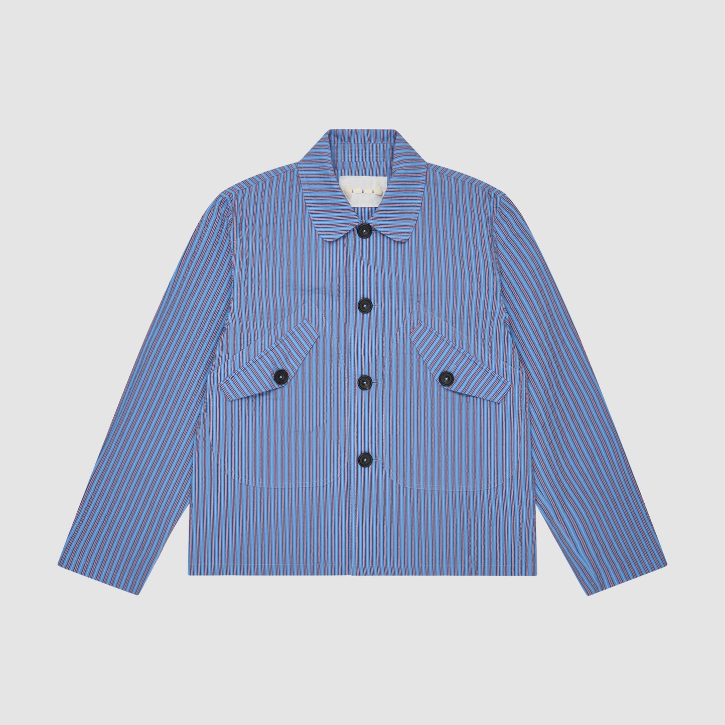 THE ORCHARD JACKET - SUNSET SEERSUCKER