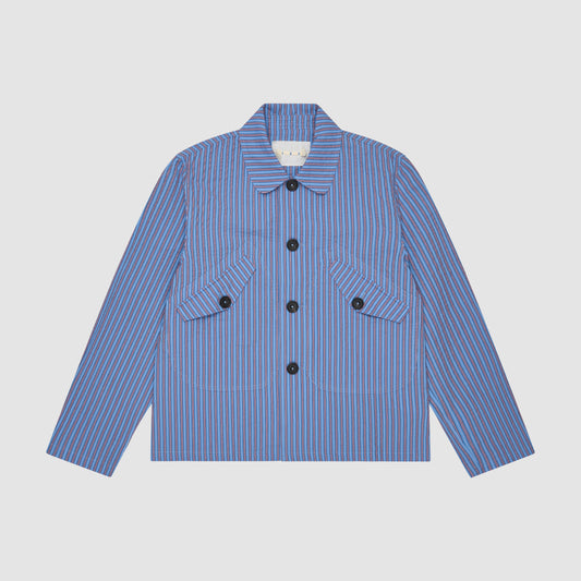 THE ORCHARD JACKET - SUNSET SEERSUCKER