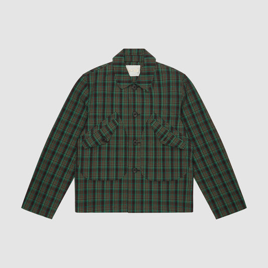 THE ORCHARD JACKET - GERANIUM CHECK